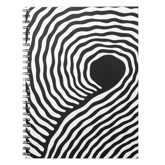 Hypnotic Wave Notebook (Front)