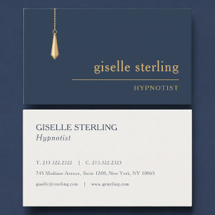 Hypnotist Professional Business Card