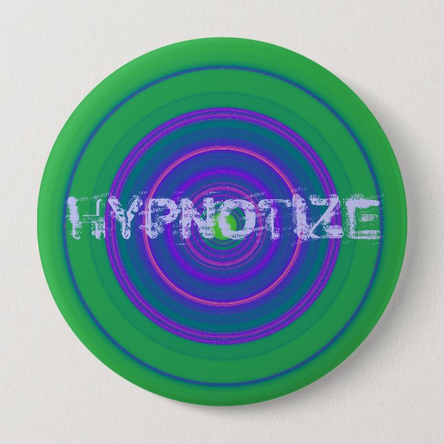 HYPNOTIZE PINBACK BUTTON (Front)