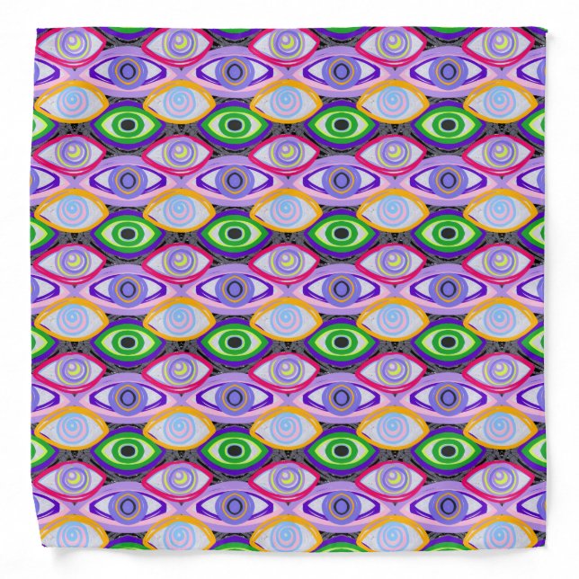 Hypnotized Eyes Bandana (Front)