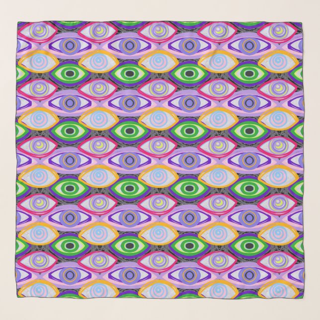 Hypnotized Eyes Scarf (Front)
