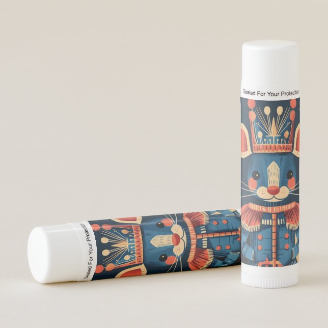 Hypoallergenic Nutcracker Mouse King Balm Lip Balm (Front)