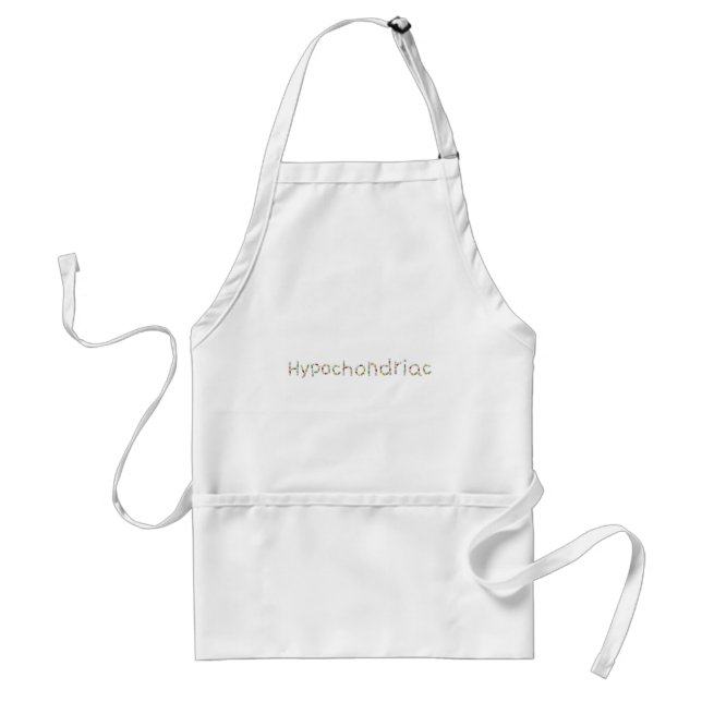 hypochondriac adult apron (Front)