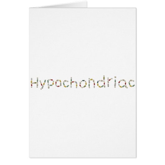 hypochondriac cards (Front)