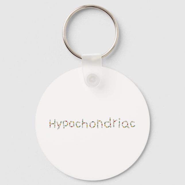 hypochondriac keychain (Front)
