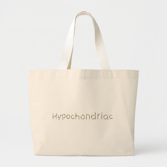 hypochondriac large tote bag (Front)