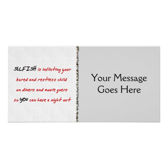 Hypocritical Breeders Card (Front)