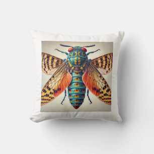 Hypolestes Butterfly 010824IREF233 - Watercolor Throw Pillow