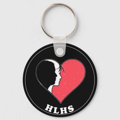 Hypoplastic Left Heart Syndrome HLHS Key Chain