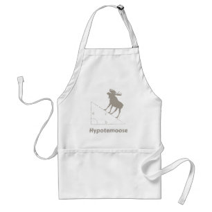 Hypotemoose Math Geek Adult Apron