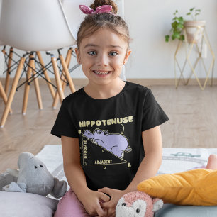 Hyppotenuse Lindo Matematico Hypotamo For Children T-Shirt