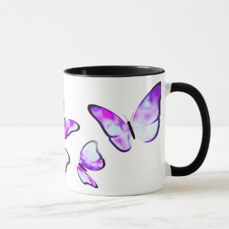 Hyriopsis Pearl Look Butterfly Mug
