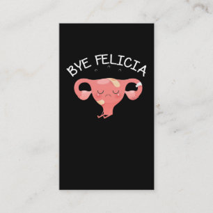 Hysterectomy Awareness Uterus Removal Business Card