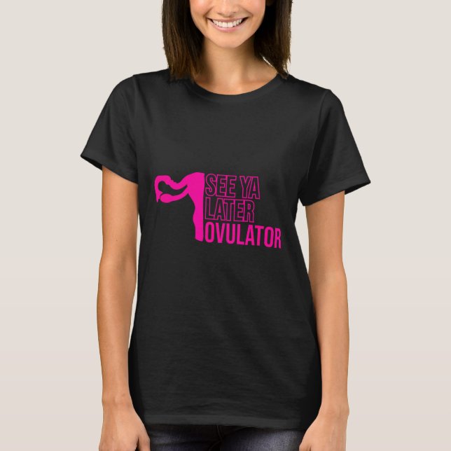 Hysterectomy Humor Funny Feminist Surgery Recovery T-Shirt (Front)