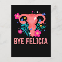 Hysterectomy Recovery Surgery Uterus Removal Postcard