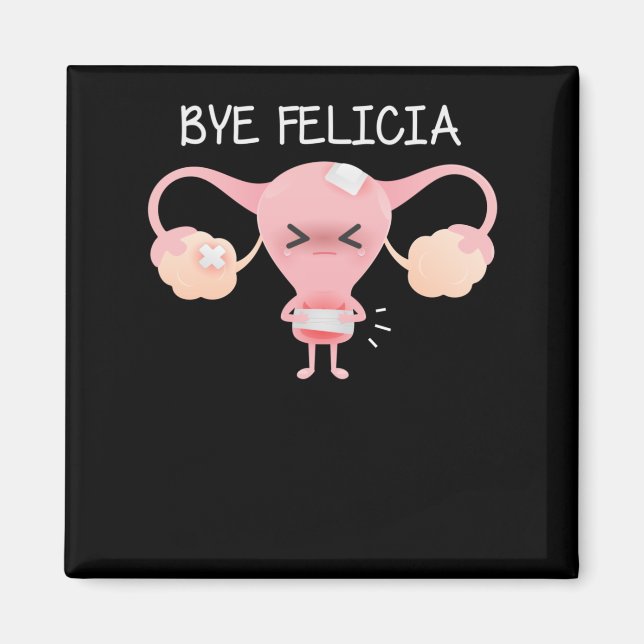 Hysterectomy Support Uterus Removal Magnet (Front)