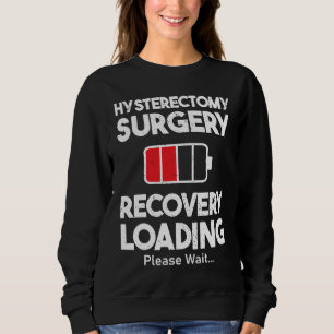 Hysterectomy Surgery Recovery Loading  Uterus Remo Sweatshirt