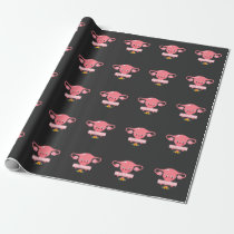 Hysterectomy Surgery Recovery Uterus Felicia Wrapping Paper