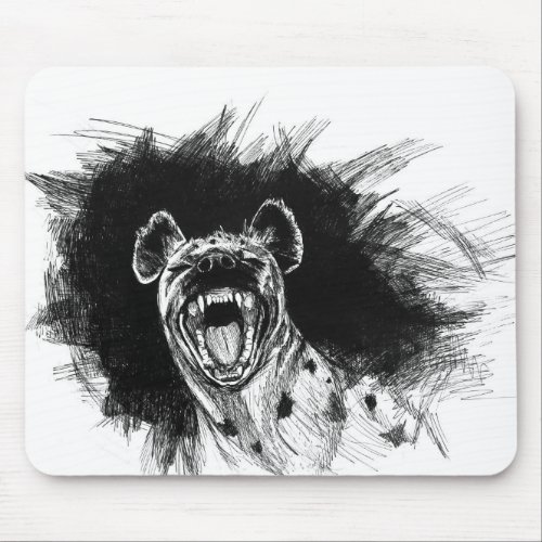 Hysterical Hyena Mouse Pad