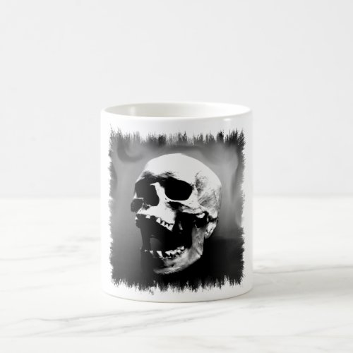 Hysteriskull Laughing Human Skull Coffee Mug