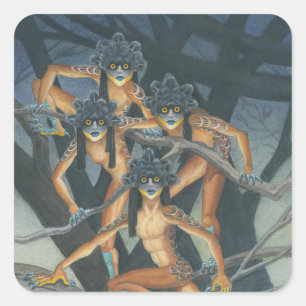 Hyter Sprites Square Sticker