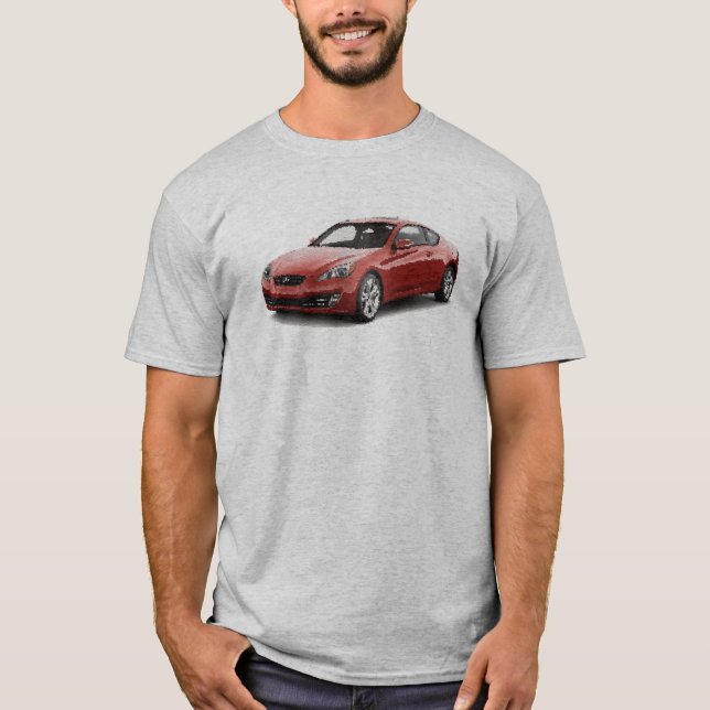 Hyu Genesis Coupe cracked T-Shirt (Front)