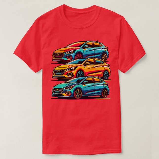 Hyundai Accent 6 T-Shirt (Design Front)