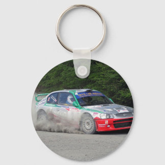 Hyundai Accent WRC Rally Car Keychain