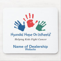 Hyundai Hope On Wheels Customizable Mousepad