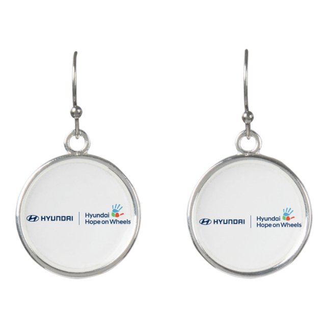 Hyundai & Hope on Wheels Earrings (Front)