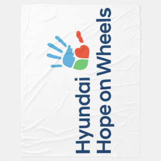 Hyundai Hope on Wheels Fleece Blanket