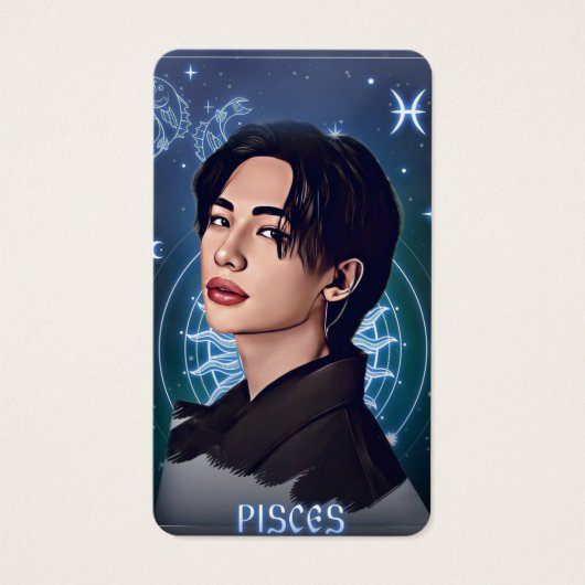 hyunjin from straykids zodiac card (Front)