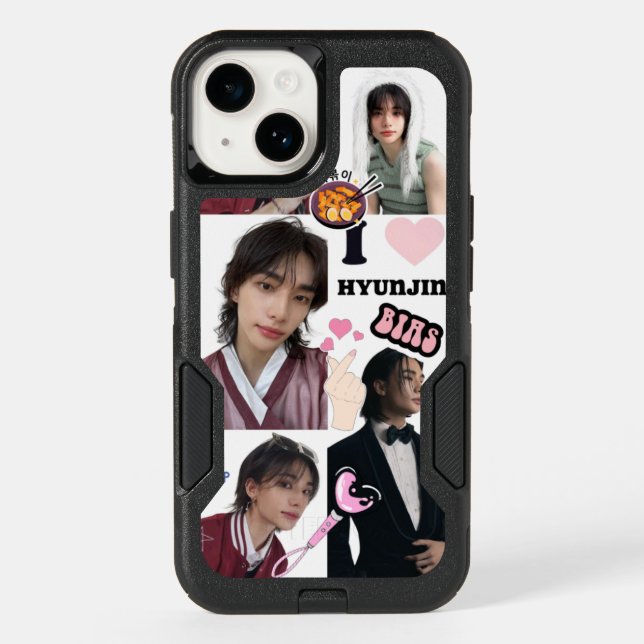 Hyunjin, K-pop stray kids. design for a phone case (Back)