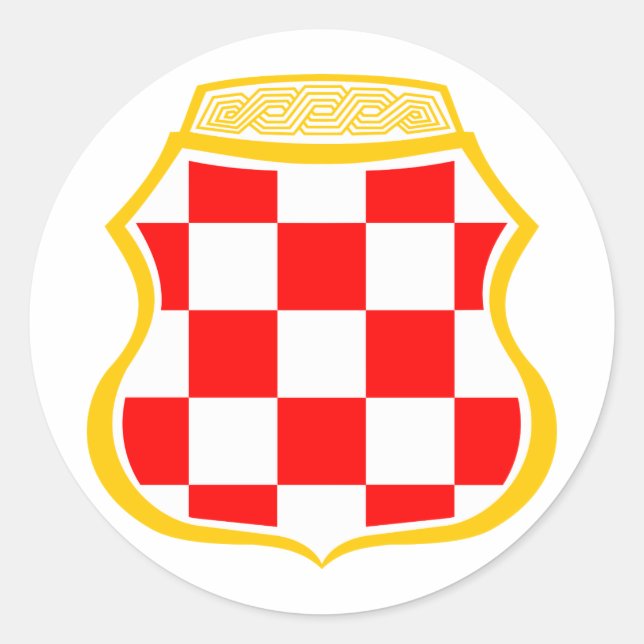 HZHB CLASSIC ROUND STICKER (Front)