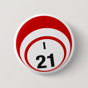 I21 Bingo Ball button