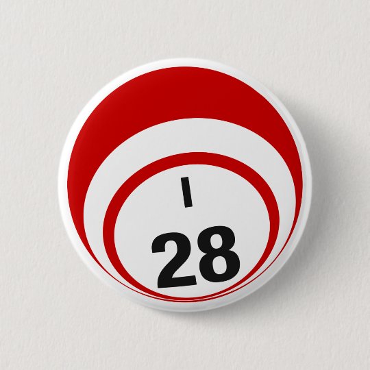 I28 Bingo Ball button