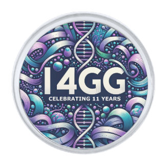 I4GG 2025 SILVER FINISH LAPEL PIN