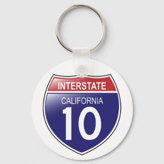 I-10 California Keychain