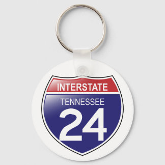 I-25 Tennessee Keychain