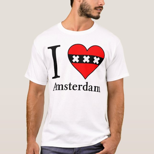 I <3 Amsterdam T-Shirt (Front)