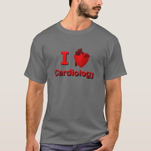 I <3 Cardiology T-Shirt (Front)