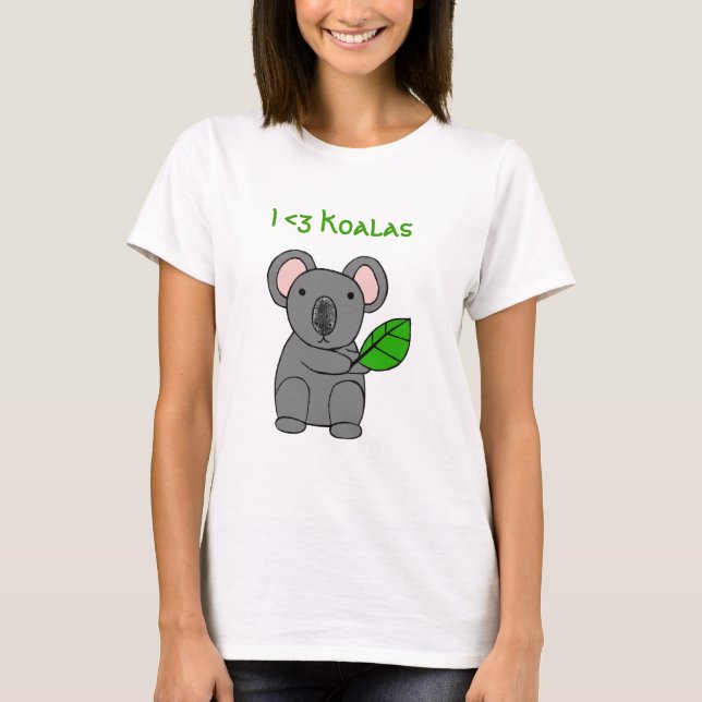 I <3 Koalas #2 T-Shirt (Front)