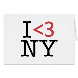 I <3 NY CARDS
