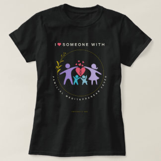 I <3 Someone with FMF Women's Black T-Shirt