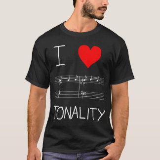 I <3 tonality Tristan chord (white lines, for dark T-Shirt