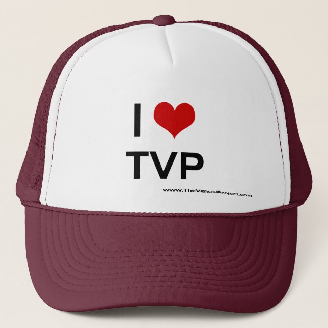 I <3 TVP TRUCKER HAT (Front)