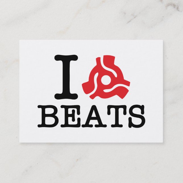 I 45 Adapter Beats Business Card (Back)