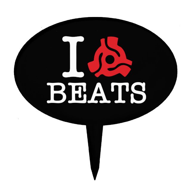 I 45 Adapter Beats Cake Topper (Front)