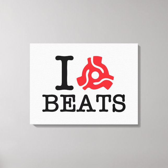 I 45 Adapter Beats Canvas Print (Front)
