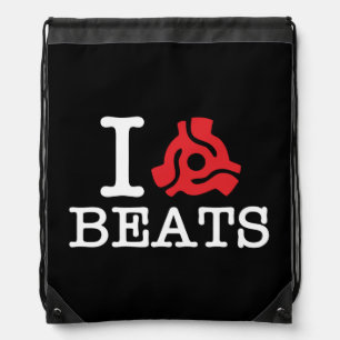 I 45 Adapter Beats Drawstring Bag
